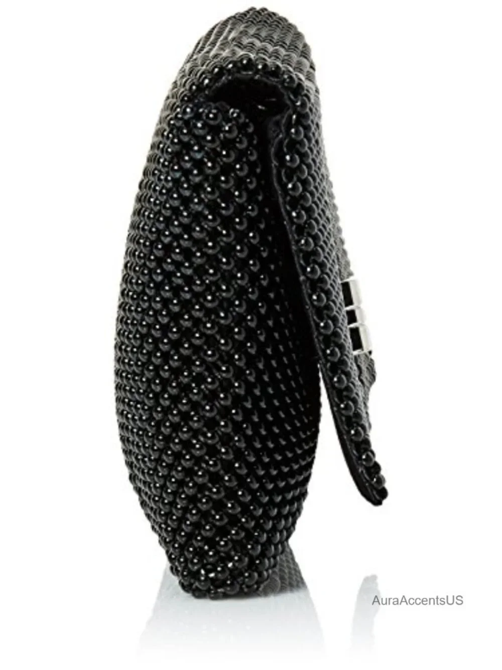 Sparkly Mesh Evening Clutch with Removable Shoulder Strap